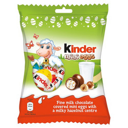 Продуктови Категории Шоколади Kinder мини шоколадови яйца 75 гр.